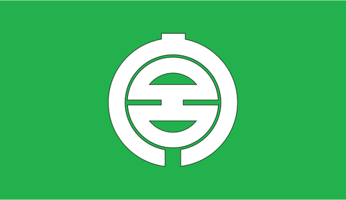 宫洼，爱媛县的旗帜