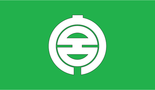 Vlag van Miyakubo, Ehime