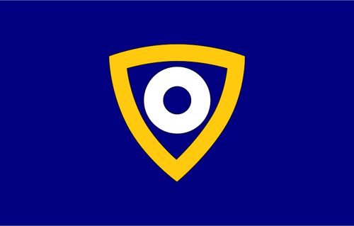Vlag van Nagahama, Ehime