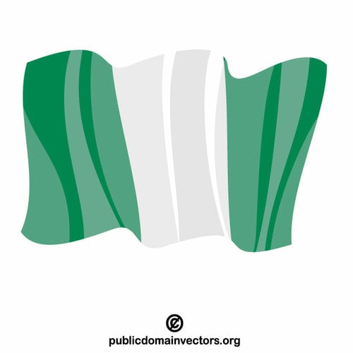 Flagge Nigerias