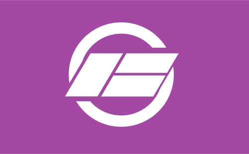 Niihari, Ibaraki का ध्वज