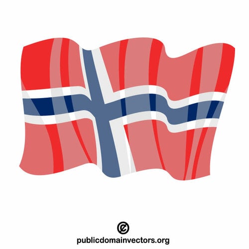 नॉर्वे के राज्य का ध्वज