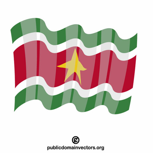 Bandera de Surinam