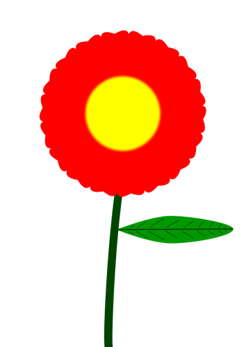 Kırmızı çiçek