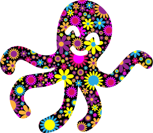 Floral octopus