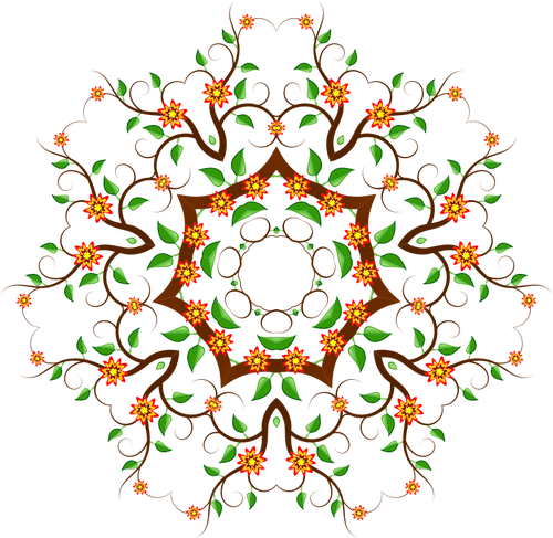 Imágenes Prediseñadas vectoriales colorido adorno