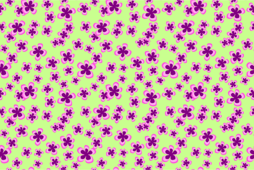 Фиолетовым цветочным узором