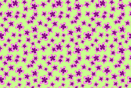 Padrão floral roxo