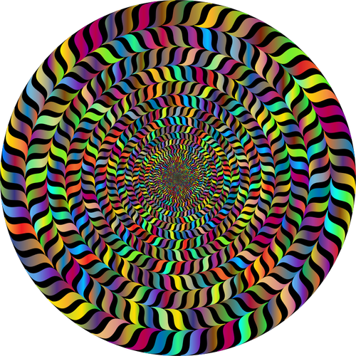 Prismatiska vortex i färger