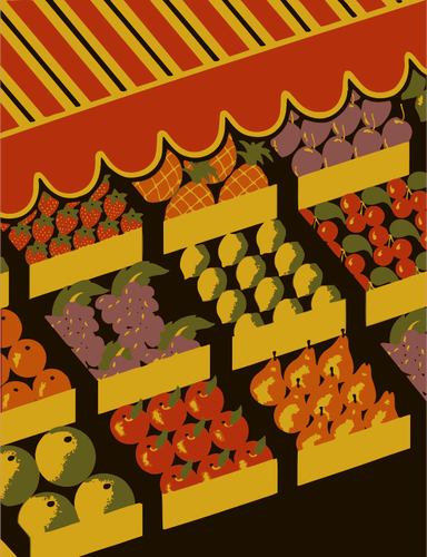 Visualizzazione della frutta