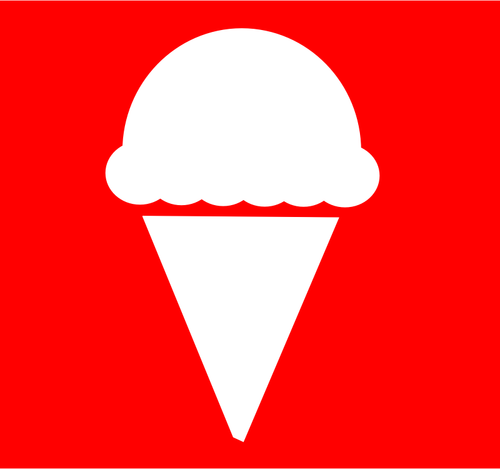 Gráficos del vector icono helado