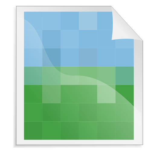 GIF image vector icon