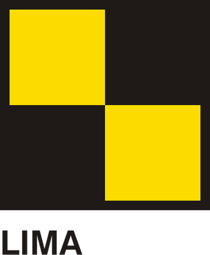 Black and yellow naval flag