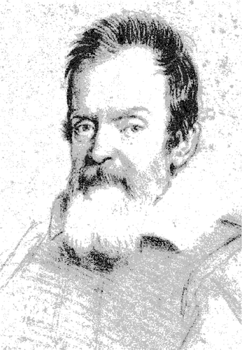 Galileo Galilei vector image