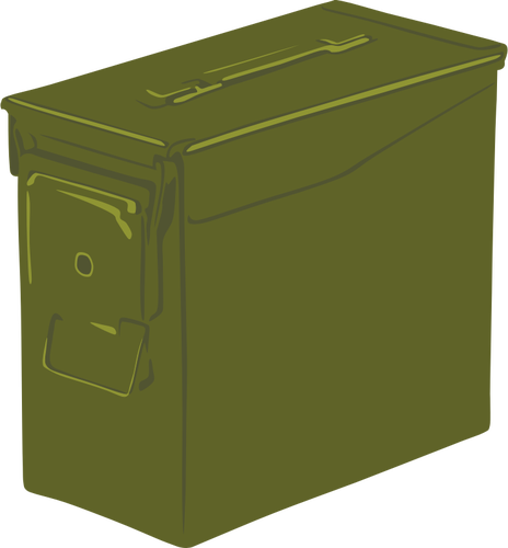 Ammo can vector graphics