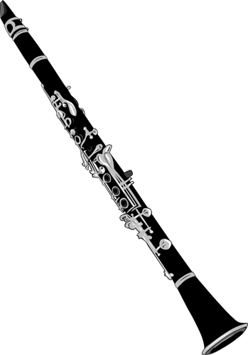 Grafica vettoriale clarinetto