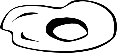 Gepocheerde eieren vector afbeelding