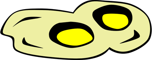 Vektorgrafikk stekt egg