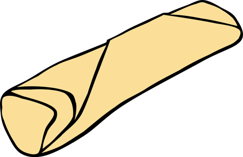 Burrito vector image