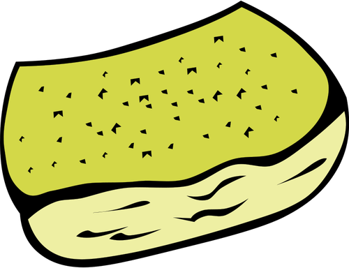 Garlic bread vector clip art