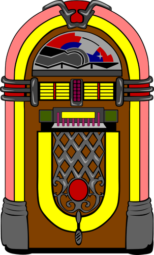 Vektorový obrázek jukebox