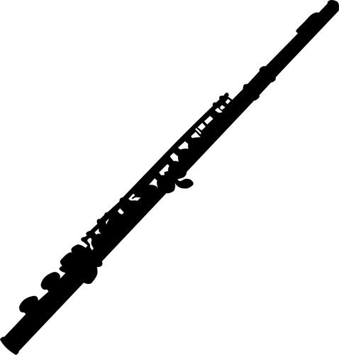 Image vectorielle de flûte
