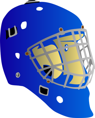 Eishockey Torwart Maske Vektor