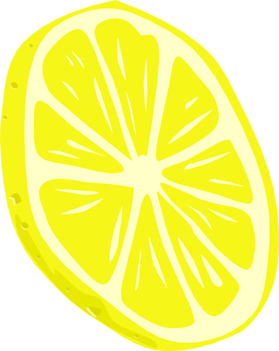 Lemon vector drawing