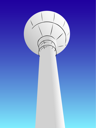 Water Tower Vector