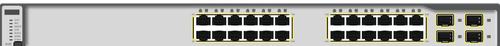 Gigabit Ethernet warstwy 3 przełącznik wektor clipart