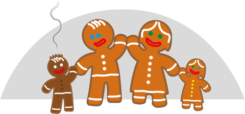 Family life of the gingerbread man