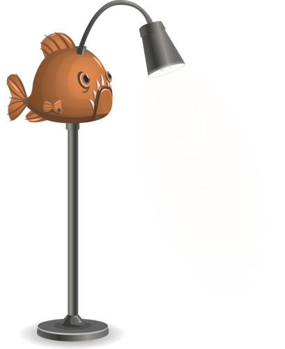 물고기 램프