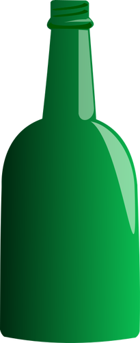 Зеленая бутылка