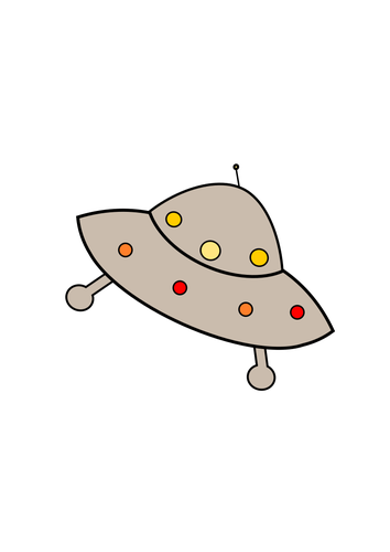 A flying saucer