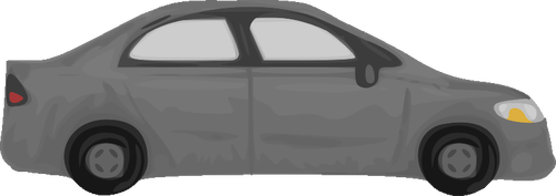 Imagine vectorială auto gri