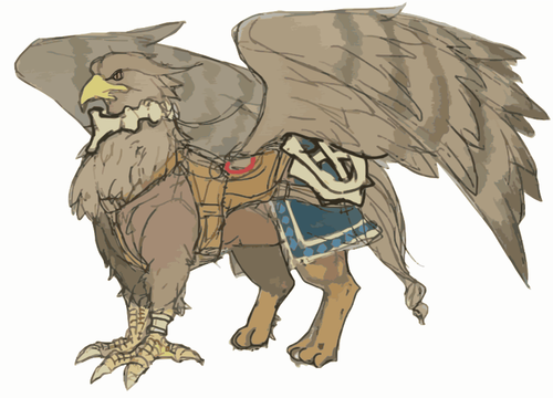 Desenho vetorial de Griffin