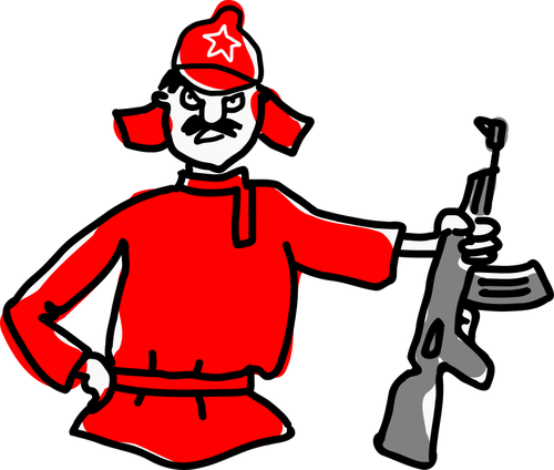 Röda armén soldat