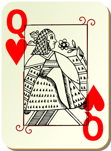 Kalpler kartı kraliçesi
