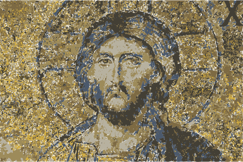 Mosaïque de Hagia Sophia de Jésus-Christ