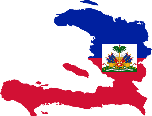Carta geográfica de Haití