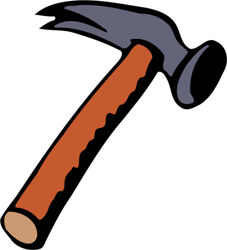 Hammer-braun scharf