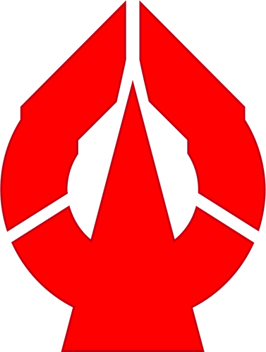 Vektorbild emblem för Hanayama