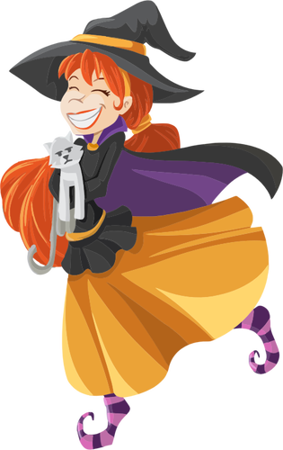 Happy witch