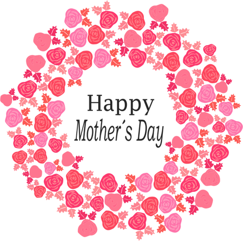 Happy Mothers Day boeket van bloemen