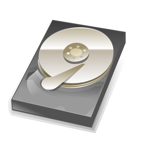 Grafică vectorială de hard disk icon