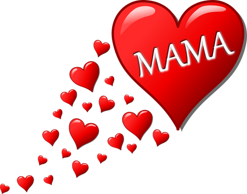 Herzen für Mama