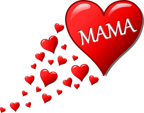 Coeurs pour maman