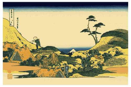 Vektorgrafikk utklipp av av lavere Meguro