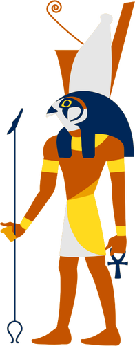 Horus in Farbe