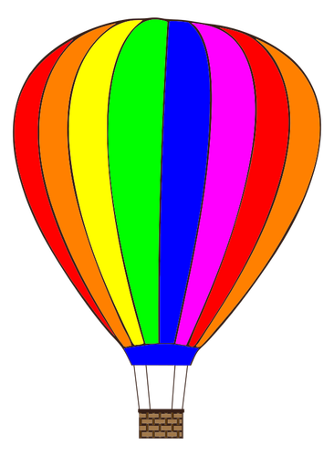 Hot air balloon | Public domain vectors